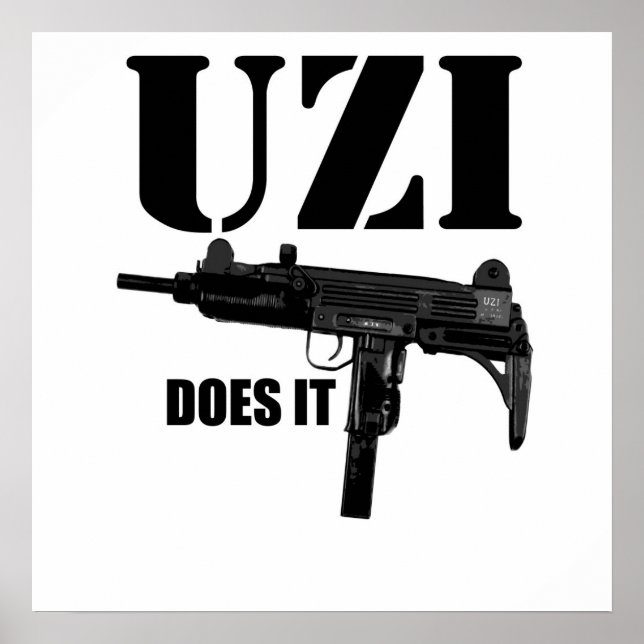 UZI does it Poster (Front)