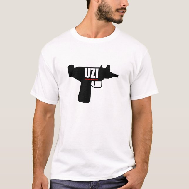 UZI - Israel Military Industries T-Shirt (Front)