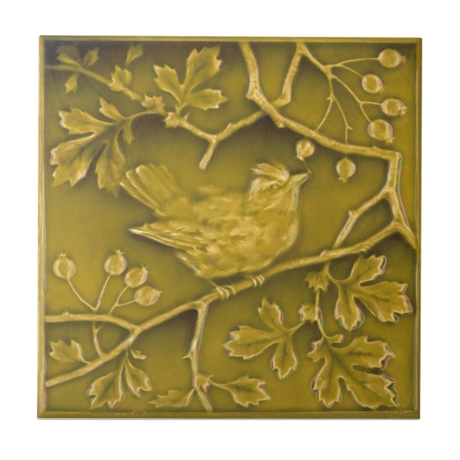 V0030 Victorian Antique Reproduction Ceramic Tile (Front)