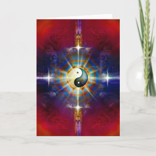 V051  BaGua Dragons Card