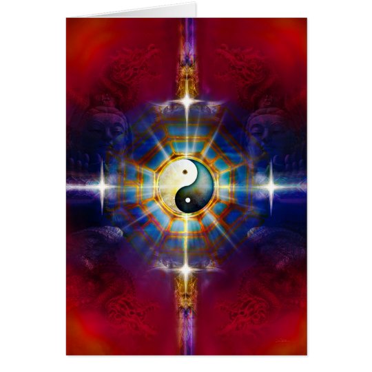 V051 BaGua Dragons Card