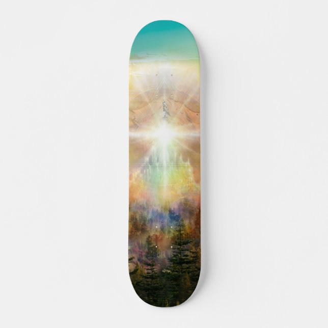 V097 Resilient Mt Shasta Skateboard (Front)