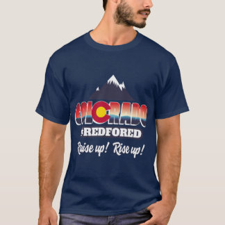 V12 Colorado RedForEd Strike United Teacher Protes T-Shirt