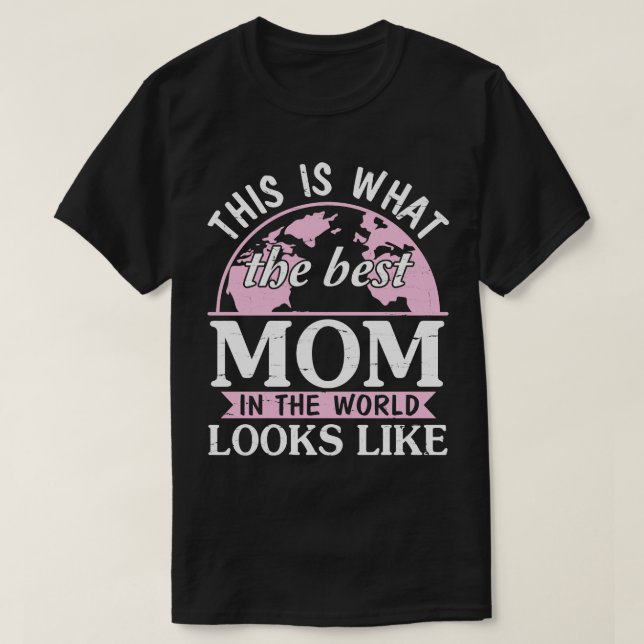 V15Shop Happy Mother Day T-Shirt (Design Front)