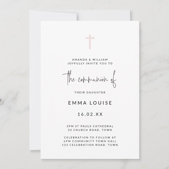 V1 custom for Daniela Invitation (Front)