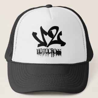 V2 Moto X Black Trucker Hat