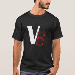 V8 Eight Cylinder Engine T-Shirt