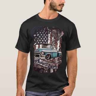 V8 Pickup Truck faithful Friend for everyone gift T-Shirt