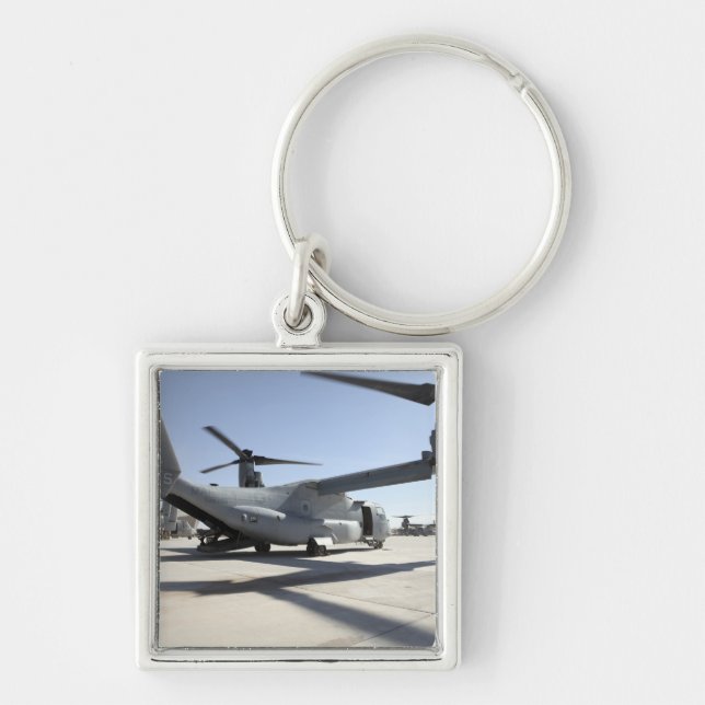 V-22 Osprey tiltrotor aircraft 2 Keychain (Front)