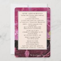 V.3 BONNE JOURNÉE DU MATIN, INSPIRATION INVITATION