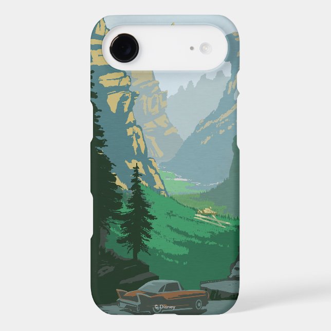 V-6 Valley Illustration Case-Mate iPhone Case (Back)