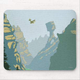 V-6 Valley Illustration Mouse Pad