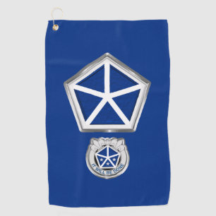 V Armored Corps Customized Patch Golf Towel