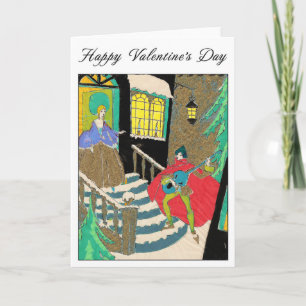 V-Day Troubador Card