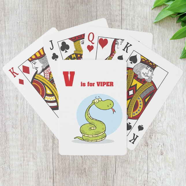 V est pour les cartes de jeu Viper (Créateur téléchargé)