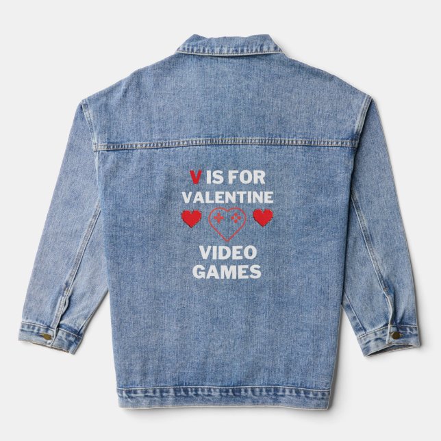 V est pour les jeux vidéo de la Saint-Valentin (Verso)