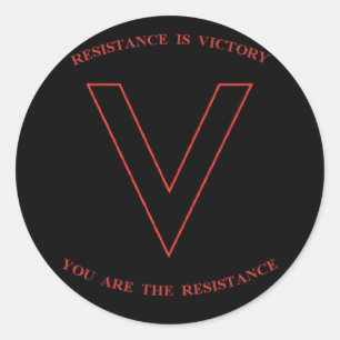 V est pour Sticker Victory