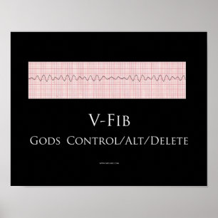 V Fib Poster