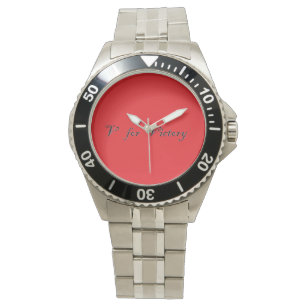 v for victory  locket necklace watch