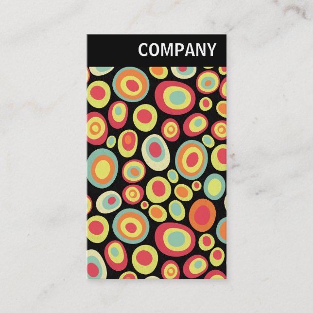 V Header - Abstract 220213 Business Card (Front)