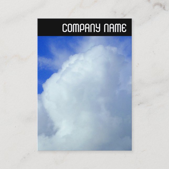 V Header - Clouds Business Card (Front)