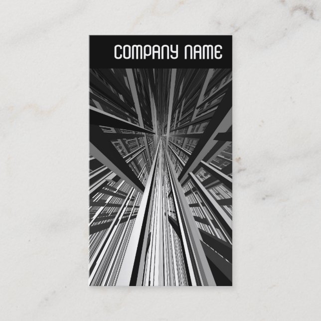 V Header - Extreme Perpective Business Card (Front)