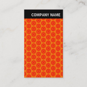 V Header - Image - Geometric Pattern Business Card