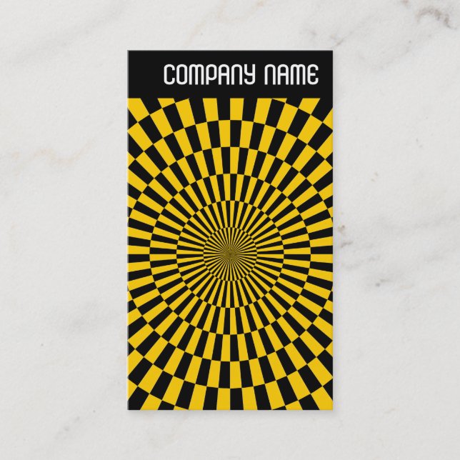 V Header - Photo - Op Art 09 Business Card (Front)