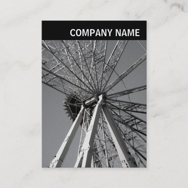 V Header - Photo - Reinvention of the Wheel Business Card (Front)