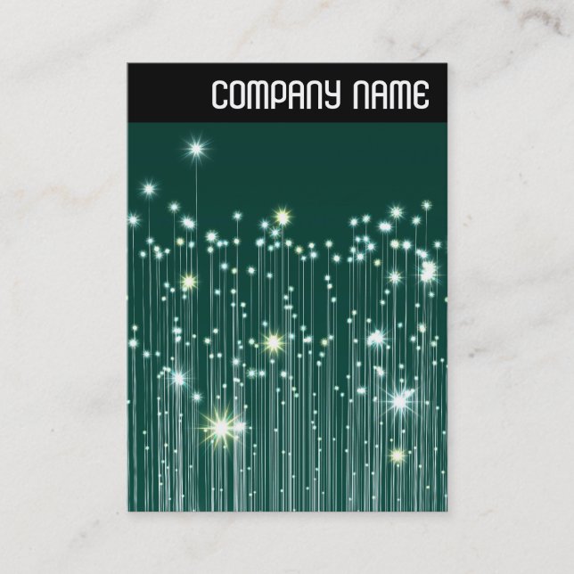 V Header - Raining Stars Business Card (Front)