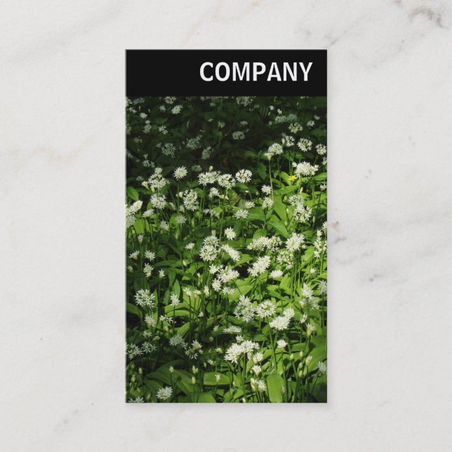 V Header - Wild Garlic Business Card (Front)