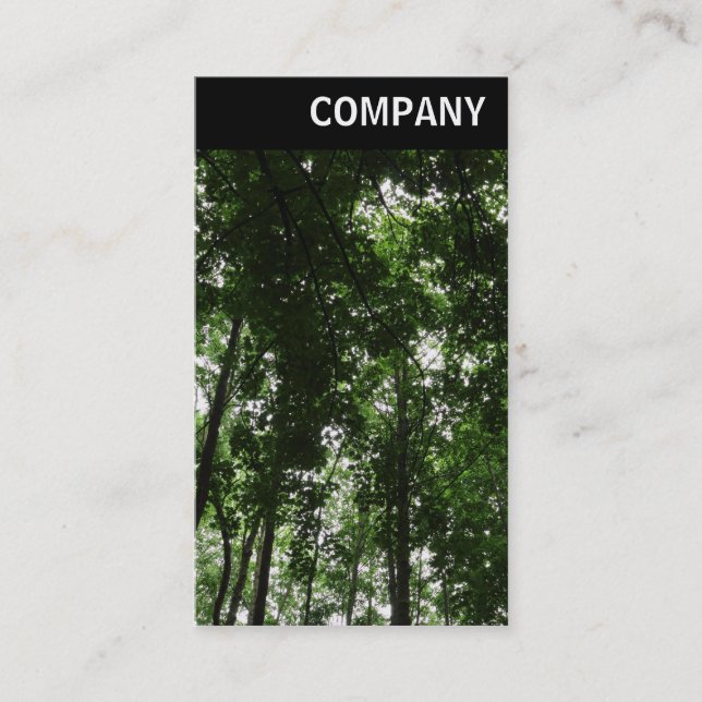 V Header - Woodland Canopy 01 Business Card (Front)