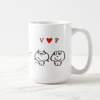 "V heart P" Coffee Mug