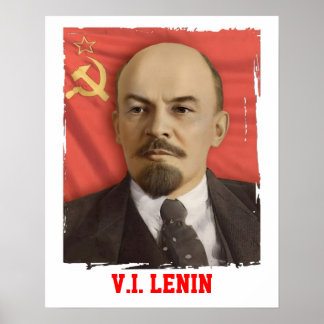 V.I. Lenin Poster