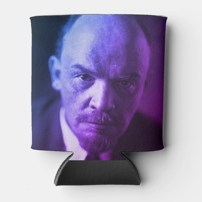 V.I. Lenin - Soviet Union Boss - CCCP Can Cooler (Front)
