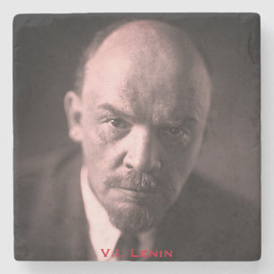 V.I. Lenin - Soviet Union Boss - CCCP Stone Coaster