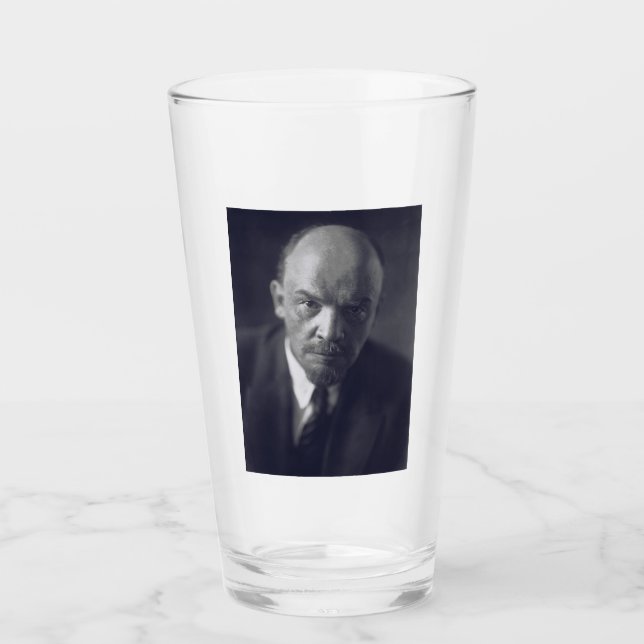 V.I. Lenin - Soviet Union Boss - USSR Glass (Front)