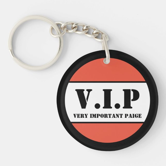 V.I.P KEYCHAIN (Front)