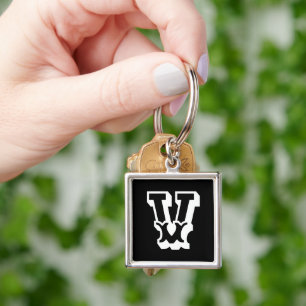 V..initials Keychain