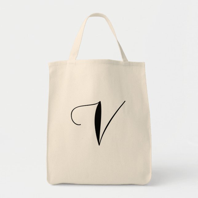 V is for Vegan Tote (Front)