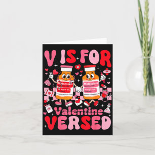 V Is For Versed Valentine Nurse Pacu Crna Icu Er N Card