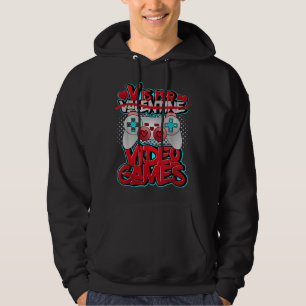 V is for Vodka Anti Valentine's Day Vodka  Hoodie