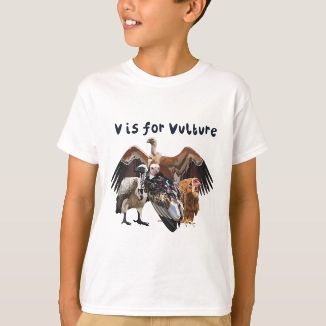 V is for Vulture T-Shirt (Front)