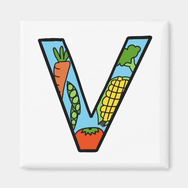 "V" Magnet (Front)