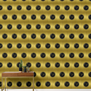 "V" Monogram Wallpaper