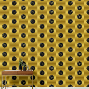"V" Monogram Wallpaper