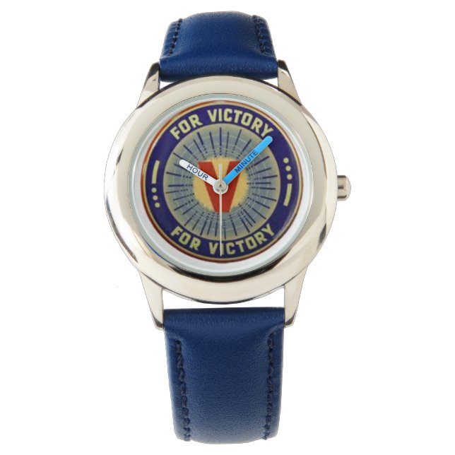 V pour la montre Victory (devant)