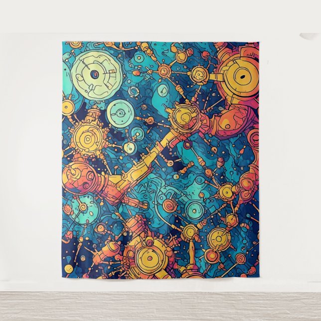 V-Pulse 3 Tapestry (Front)