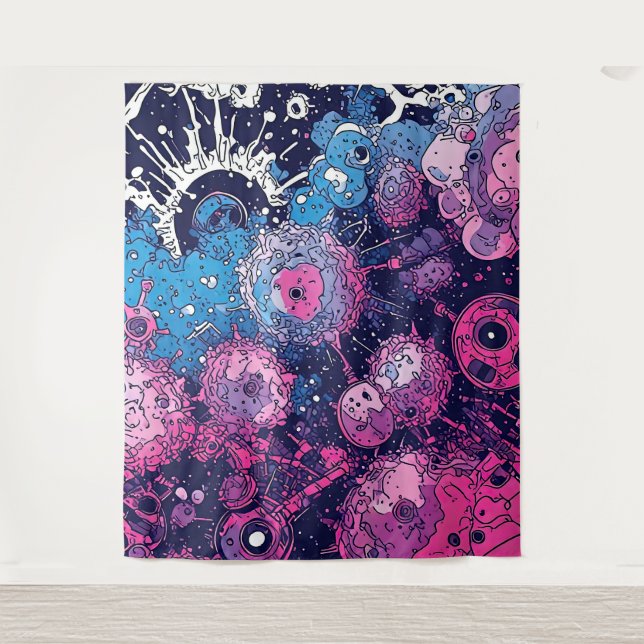 V-Pulse 5 Tapestry (Front)