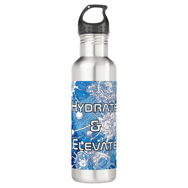 V-Pulse 8 Water Bottle Type 1 (Front)